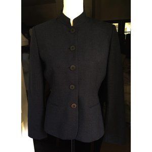 Liz Claiborne Woolmark Jacket Size 6 Black